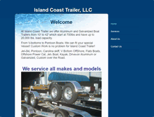 Tablet Screenshot of islandcoasttrailer.com